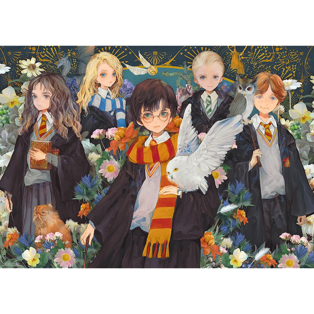 imagen de Harry Potter amistad mágica puzzle de 1000 piezas - Trefl 2