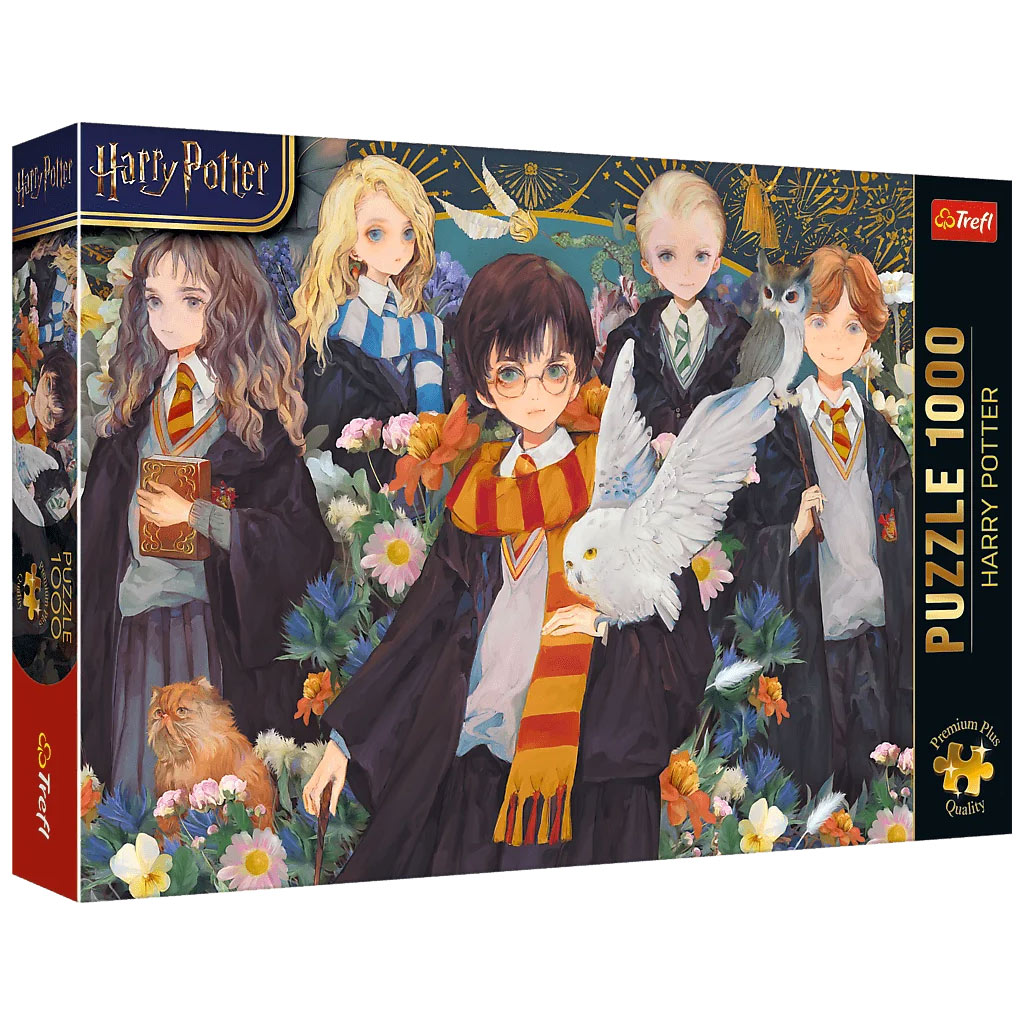 imagen de Harry Potter amistad mágica puzzle de 1000 piezas - Trefl 1