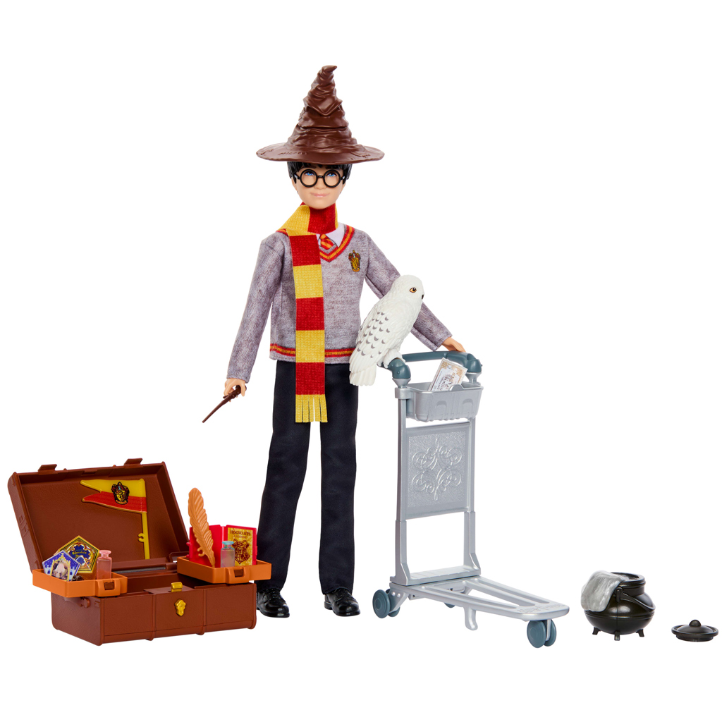imagen de Harry Potter and the Platform 9¾ Playset with Harry Doll – Mattel 2
