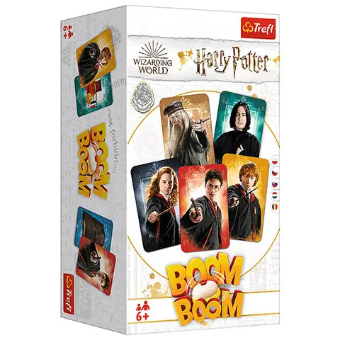 imagen de Harry Potter Boom Boom juego de mesa - Trefl 1