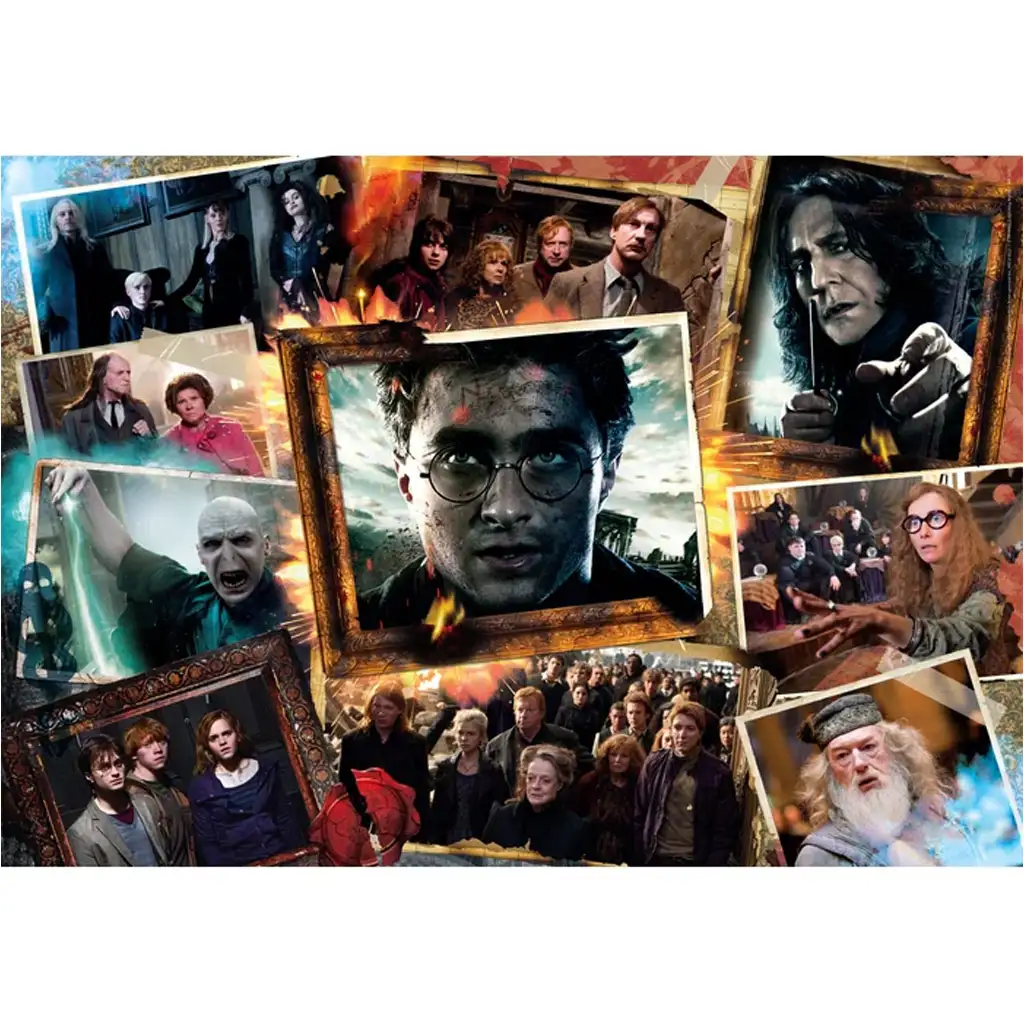 imagen de Harry Potter - La herencia de la magia HQC 1500 piezas puzzle compacto - Clementoni 2