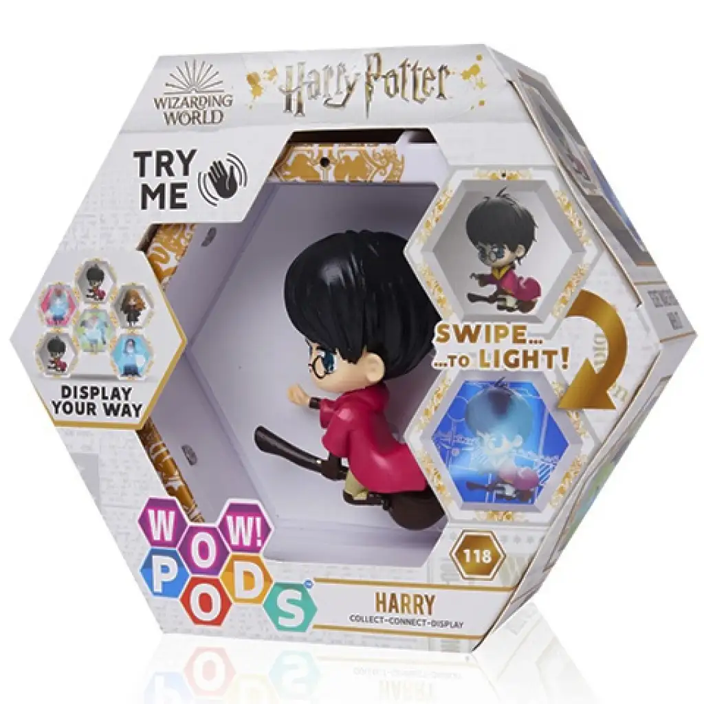 imagen de Harry Potter: WOW! POD Mundo Mágico - Figura coleccionable de luz mágica de Harry 1