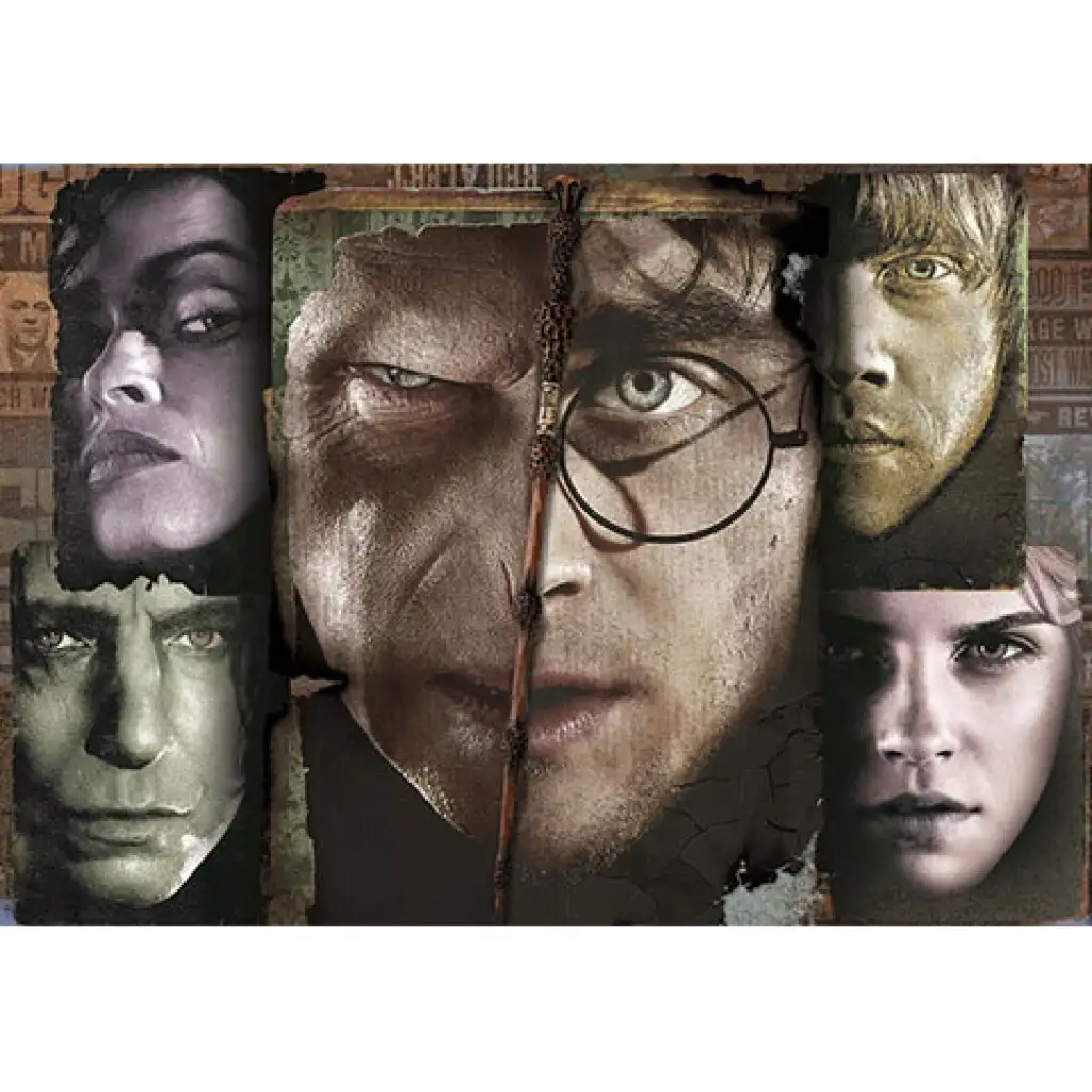 imagen de Harry Potter y el Señor Oscuro rompecabezas de 1000 piezas en maletín - Clementoni 2