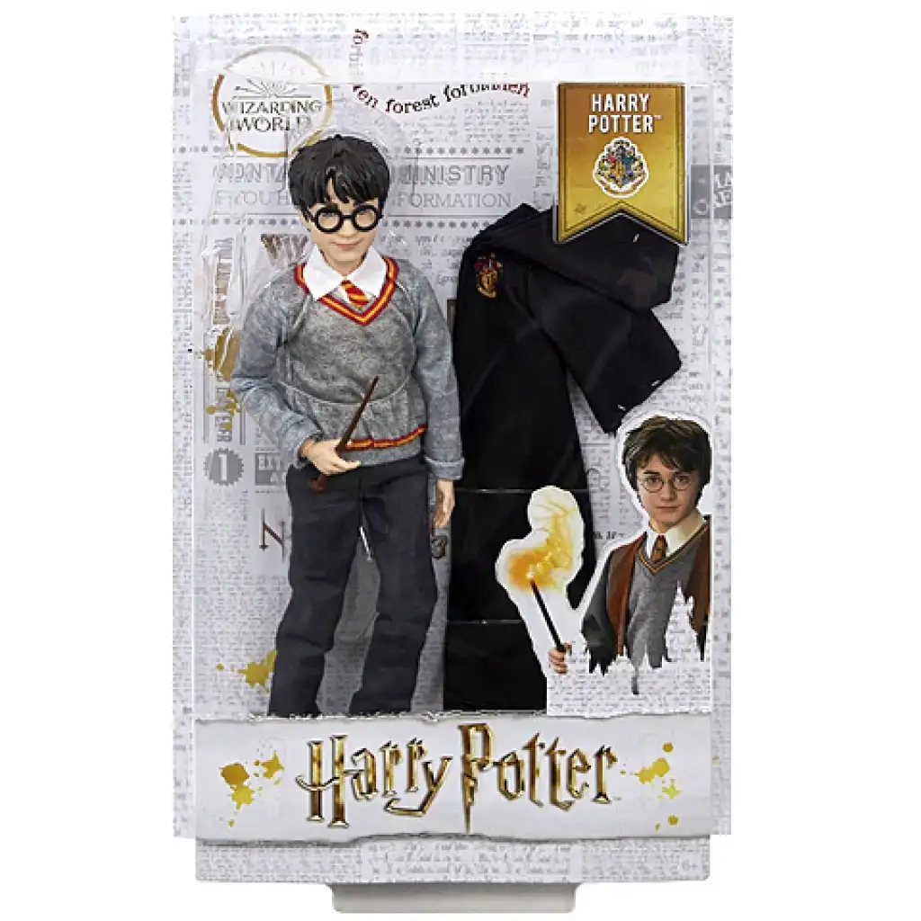 imagen de Harry Potter y la Cámara Secreta: Muñeco de Harry Potter - Mattel 1