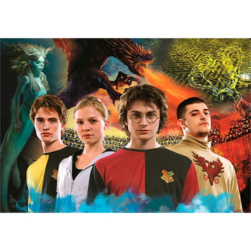 imagen de Harry Potter y los campeones del Torneo de los Tres Magos puzzle de 1000 piezas - Clementoni 2