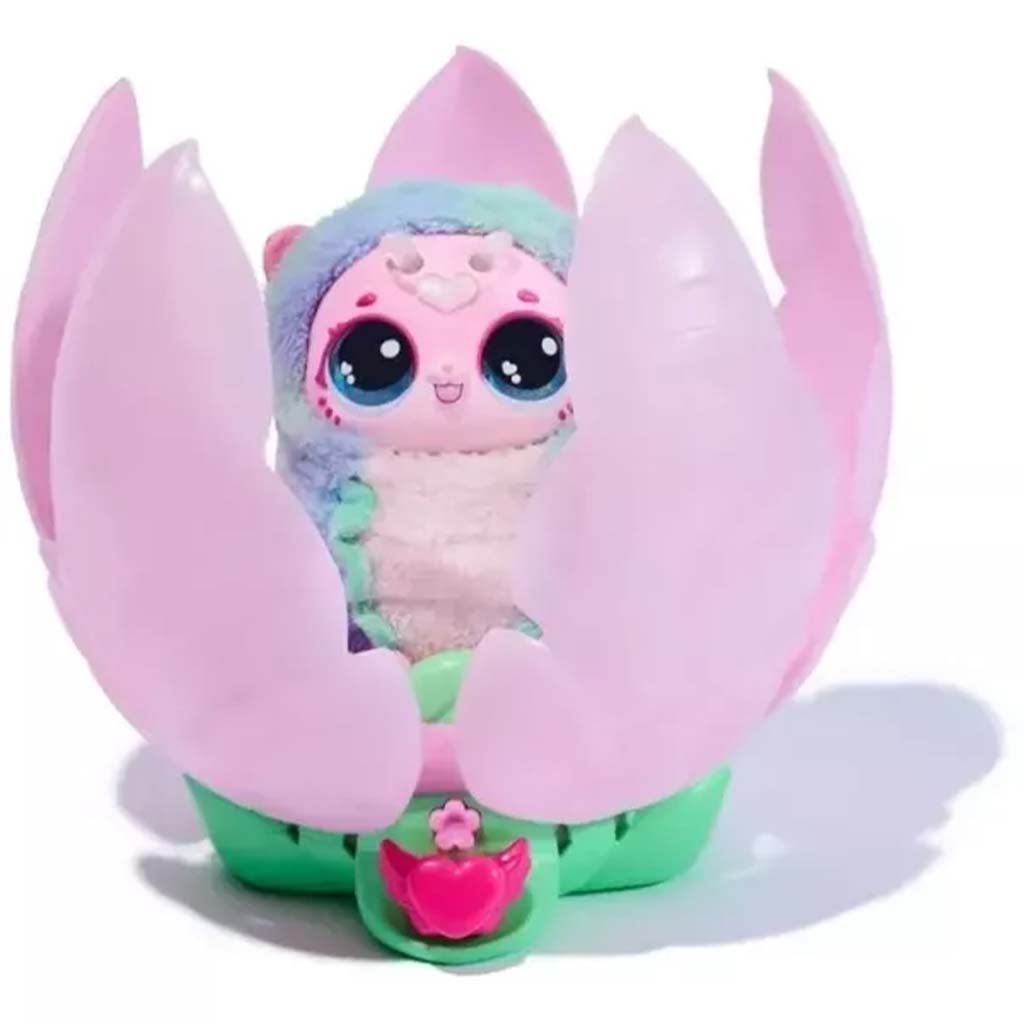 imagen de Hatchimals: Bloomables Kittyfly sorpresa Mariposa en flor - Spin Master 2