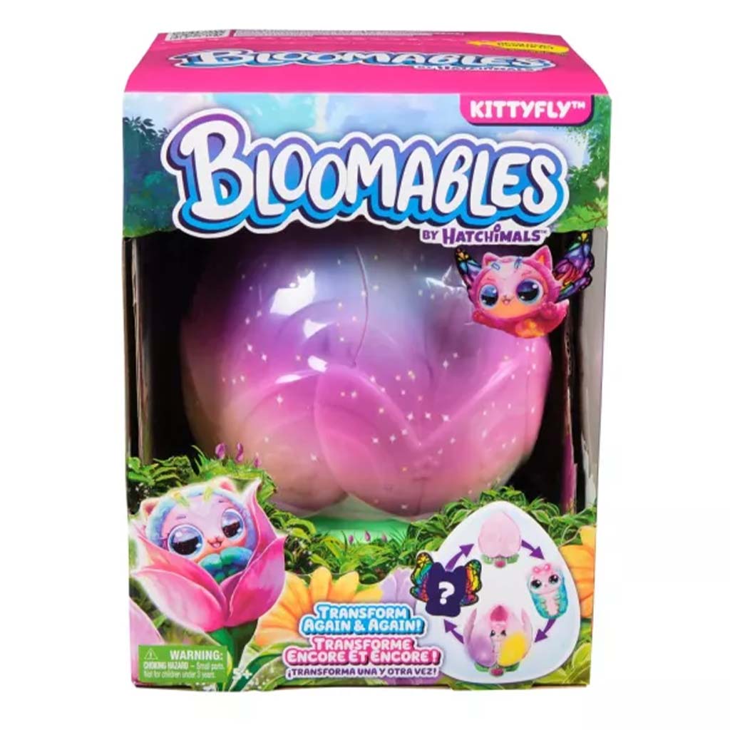 imagen de Hatchimals: Bloomables Kittyfly sorpresa Mariposa en flor - Spin Master 1