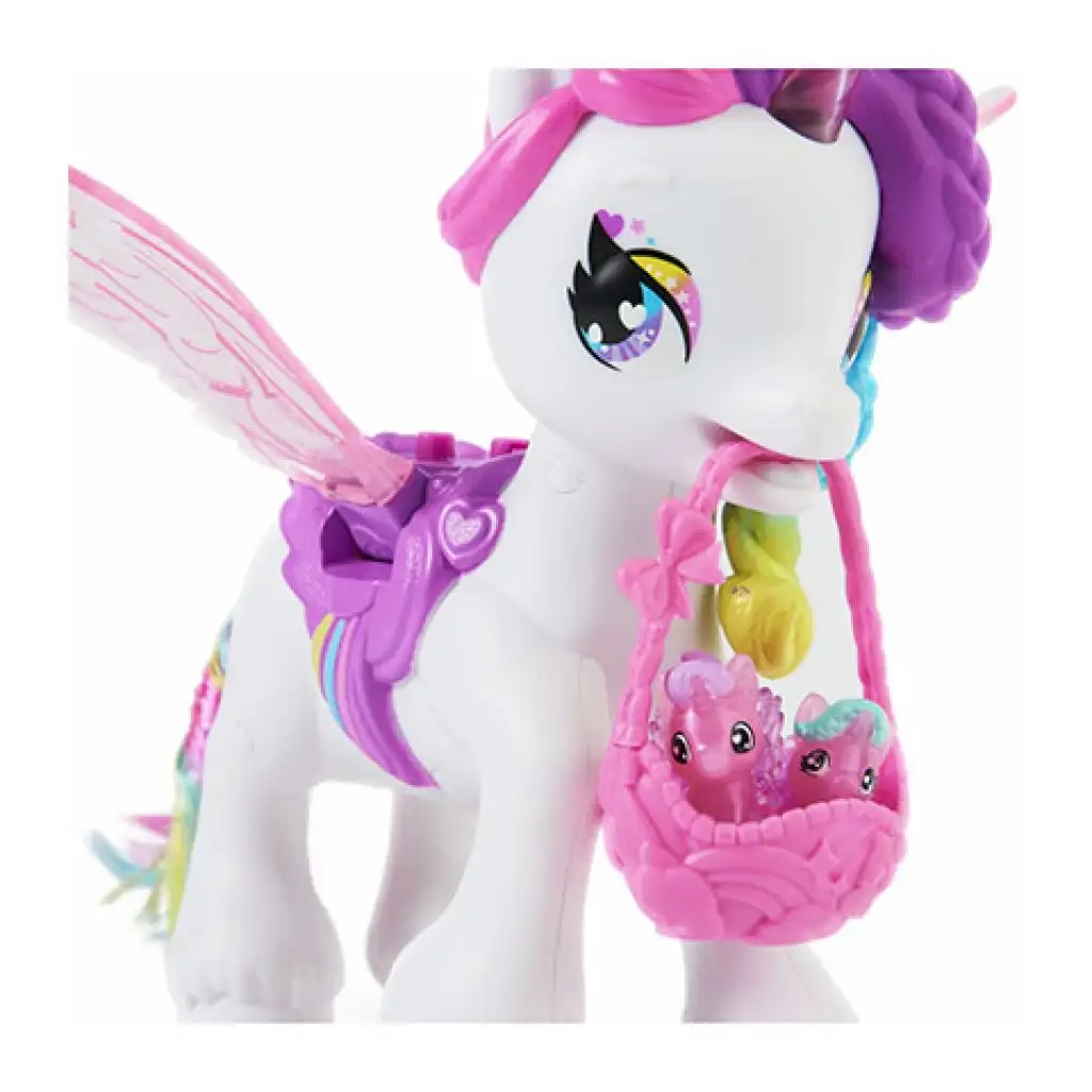 imagen de Hatchimals Rainbow Cation Hatchicorn Unicornio Mágico - Spin Master 3