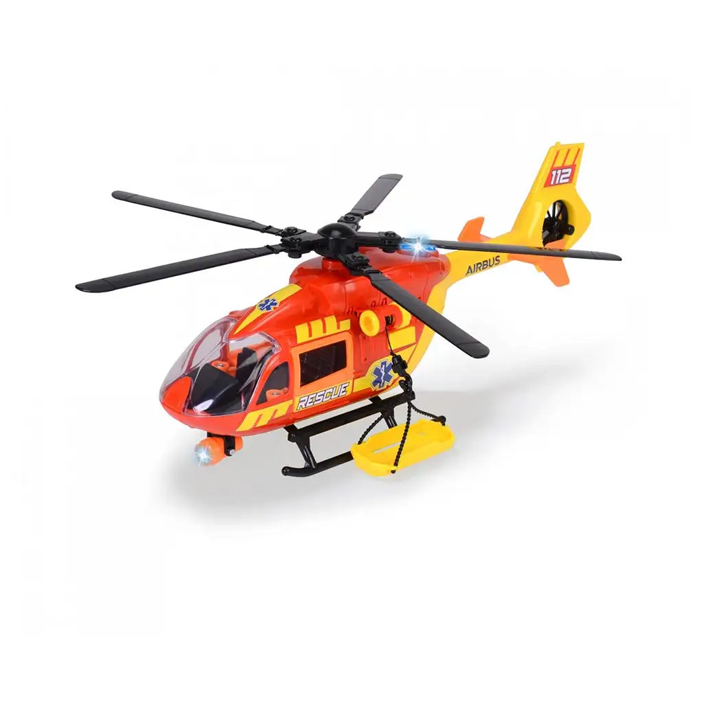 imagen de Helicóptero de rescate con luz y sonido 36cm - Dickie Toys 2