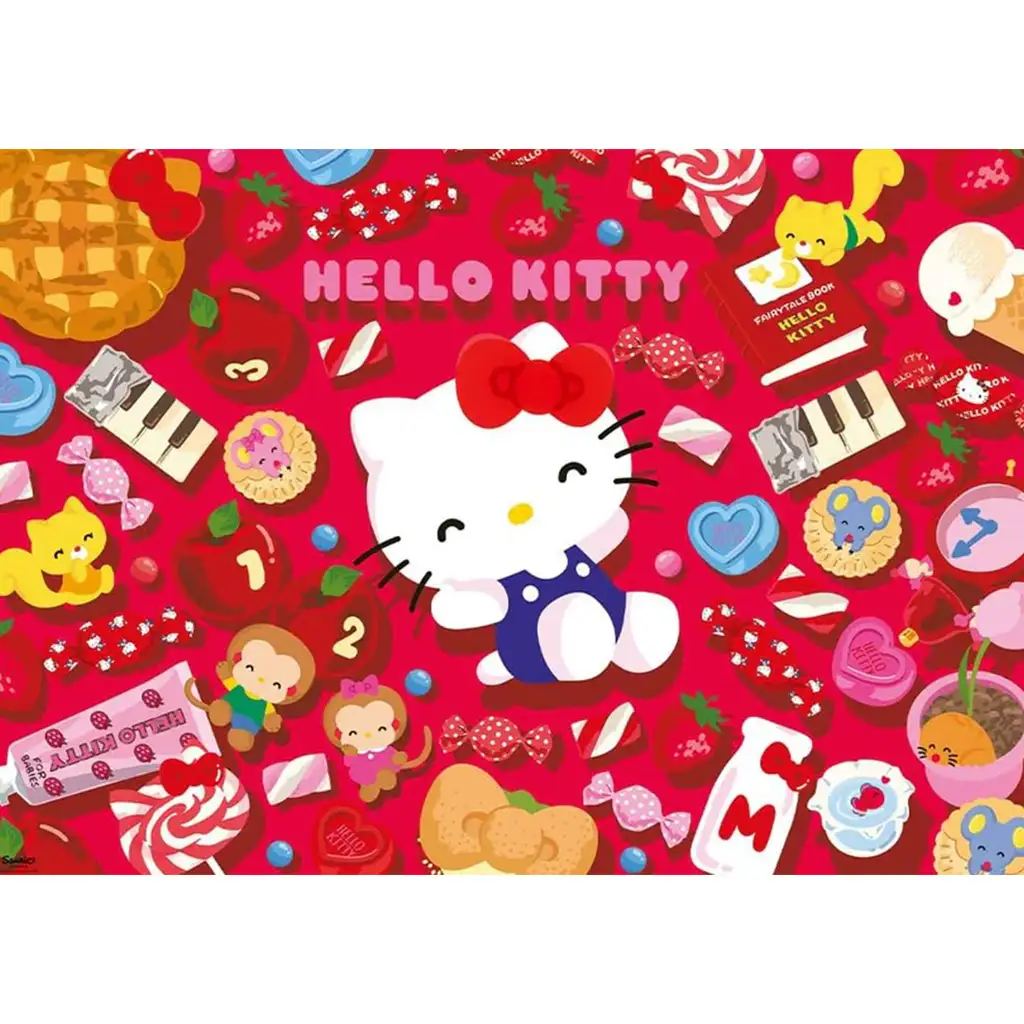 imagen de Hello Kitty dulce sueño puzzle de 1000 piezas - Trefl 2