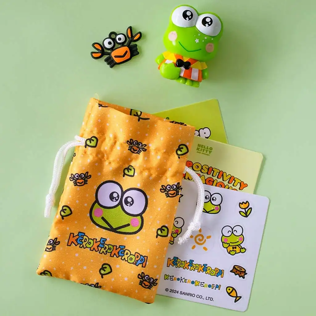 imagen de Hello Kitty: Figura de Keroppi en caja con accesorios 6cm 3
