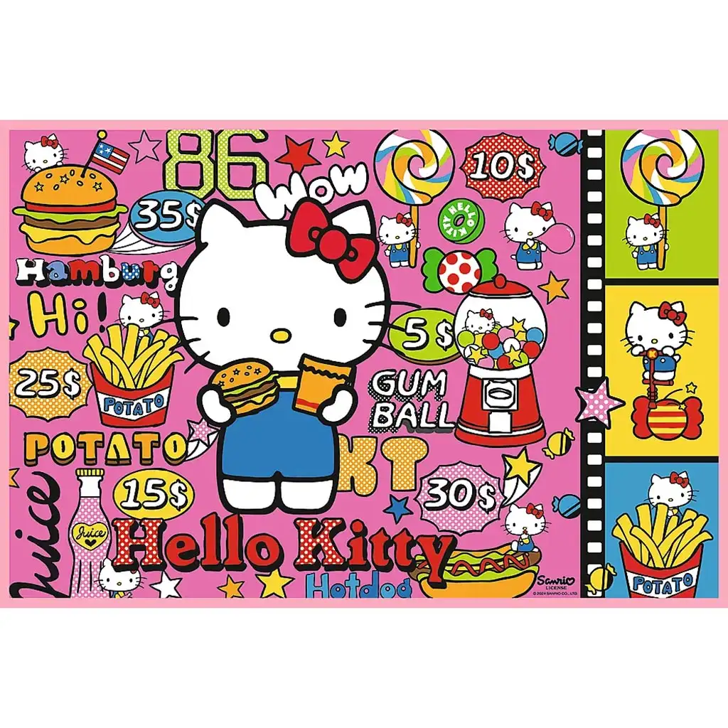 imagen de Hello Kitty y sus amigos 2x200 puzzle - Trefl 3