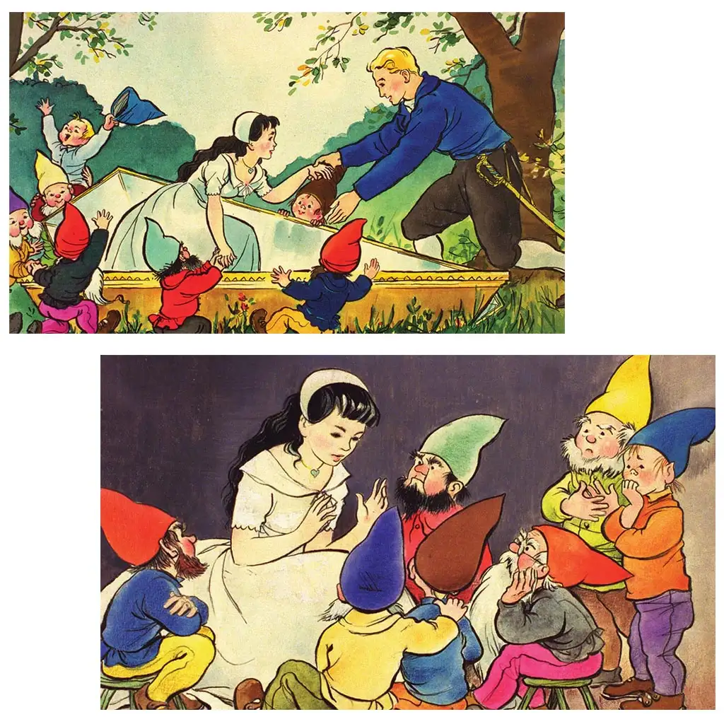 imagen de Hermanos Grimm: Blancanieves y los siete enanitos diaporama 2