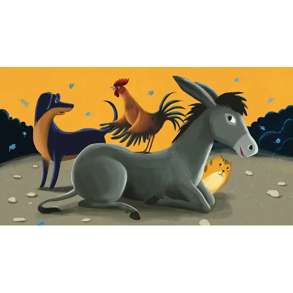 imagen de Hermanos Grimm: Los músicos de Bremen diaporama 1