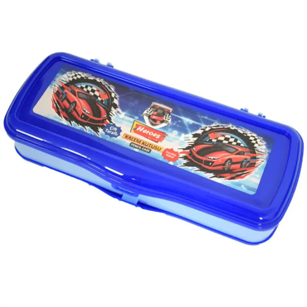 imagen de Heroes: Estuche de plástico de dos compartimentos, en varias versiones 3