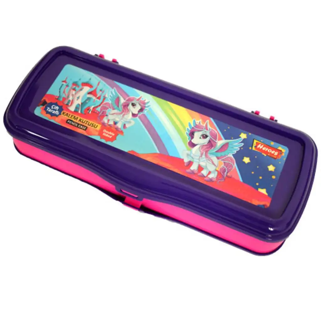 imagen de Heroes: Estuche de plástico de dos compartimentos, en varias versiones 5