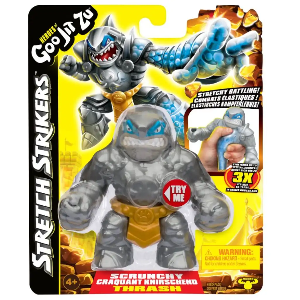 imagen de Heroes of Goo Jit Zu: Criaturas guerreras figura de acción extensible - Thrash 2