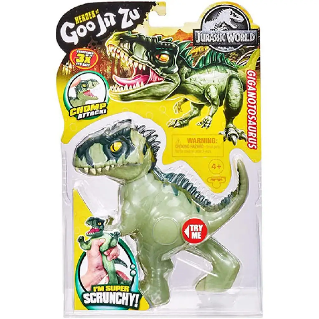 imagen de Heroes of Goo Jit Zu figura de juego Gigantosaurus de Jurassic World 1