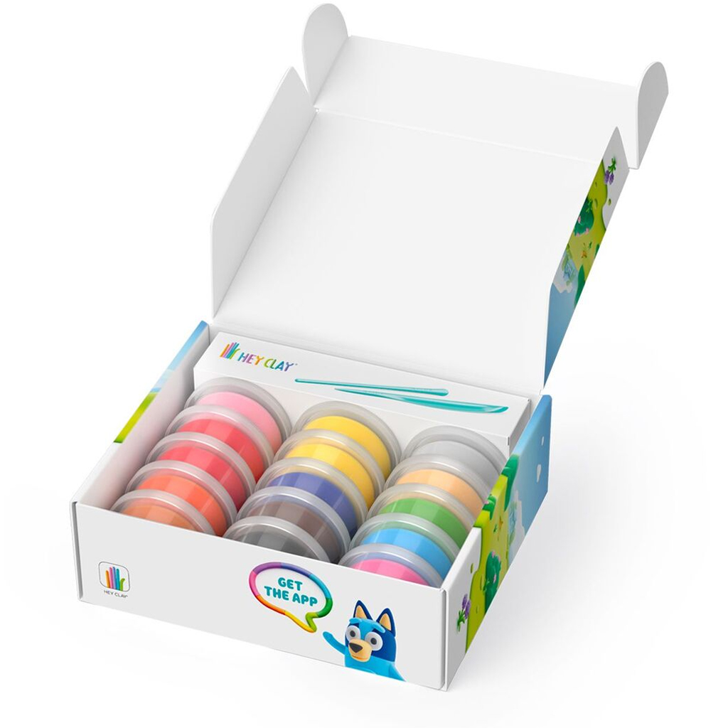 imagen de Hey Clay: Gran set de plastilina - Bluey 2