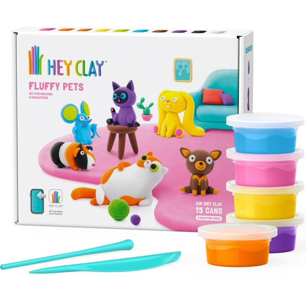 imagen de Hey Clay: Peluches favoritos gran set de plastilina 1