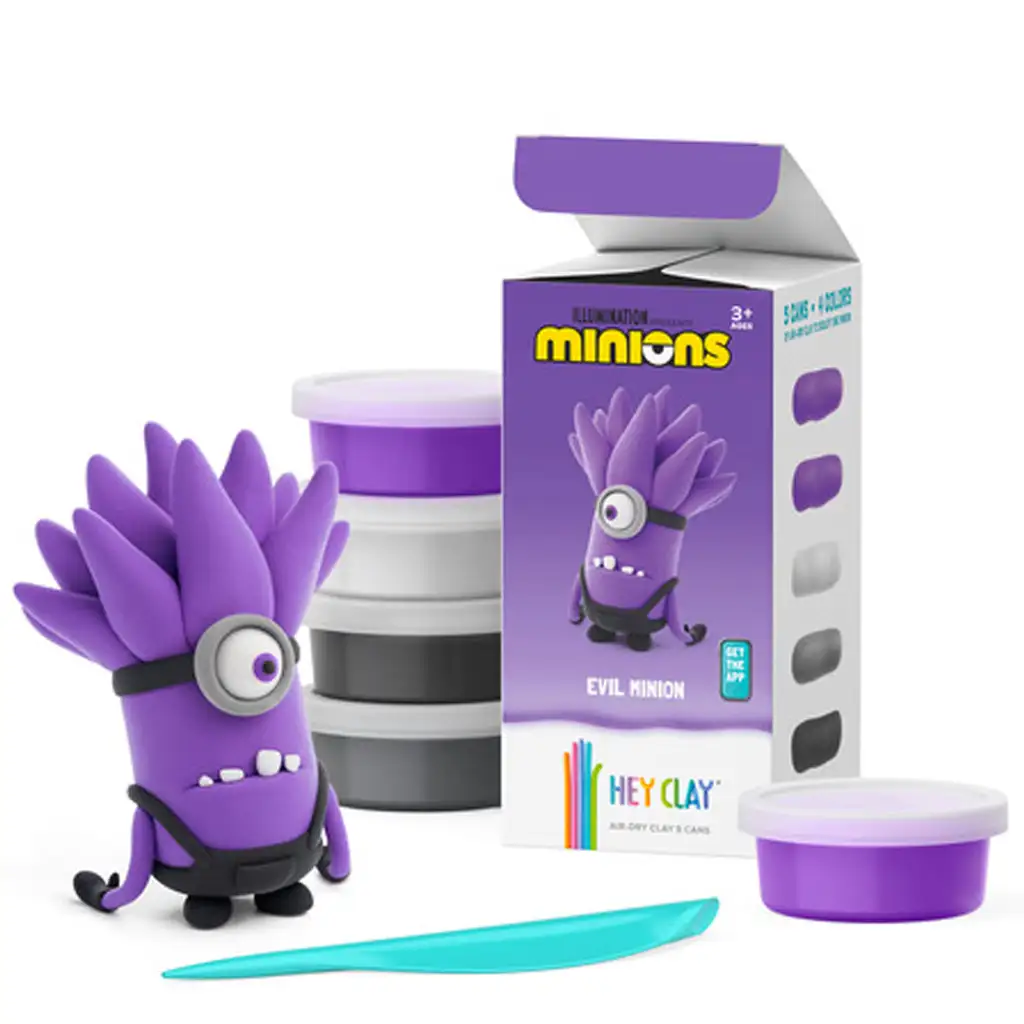 imagen de Hey Clay: Set de arcilla de Minions - Minion malvado 2