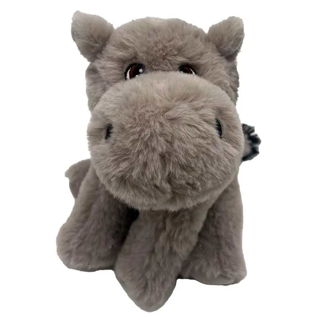 imagen de Hipopótamo de peluche de 20 cm 1