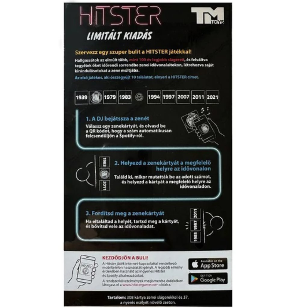 imagen de Hitster Edición húngara juego de mesa 2