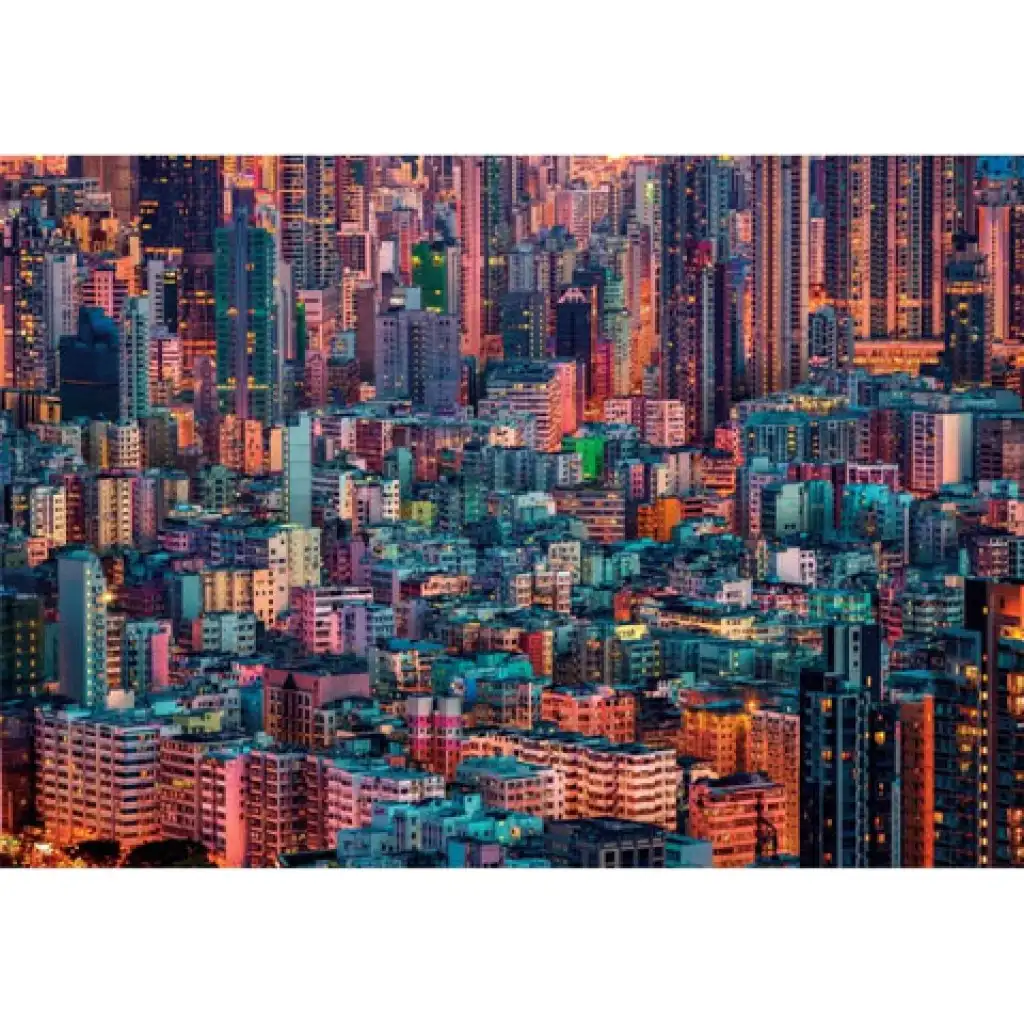 imagen de Hong Kong, China rompecabezas de 1500 piezas - Clementoni 2