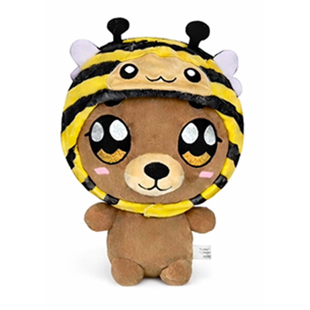 imagen de Hoody Kin Academy: Muñeco de peluche oso con capucha de 30 cm 1