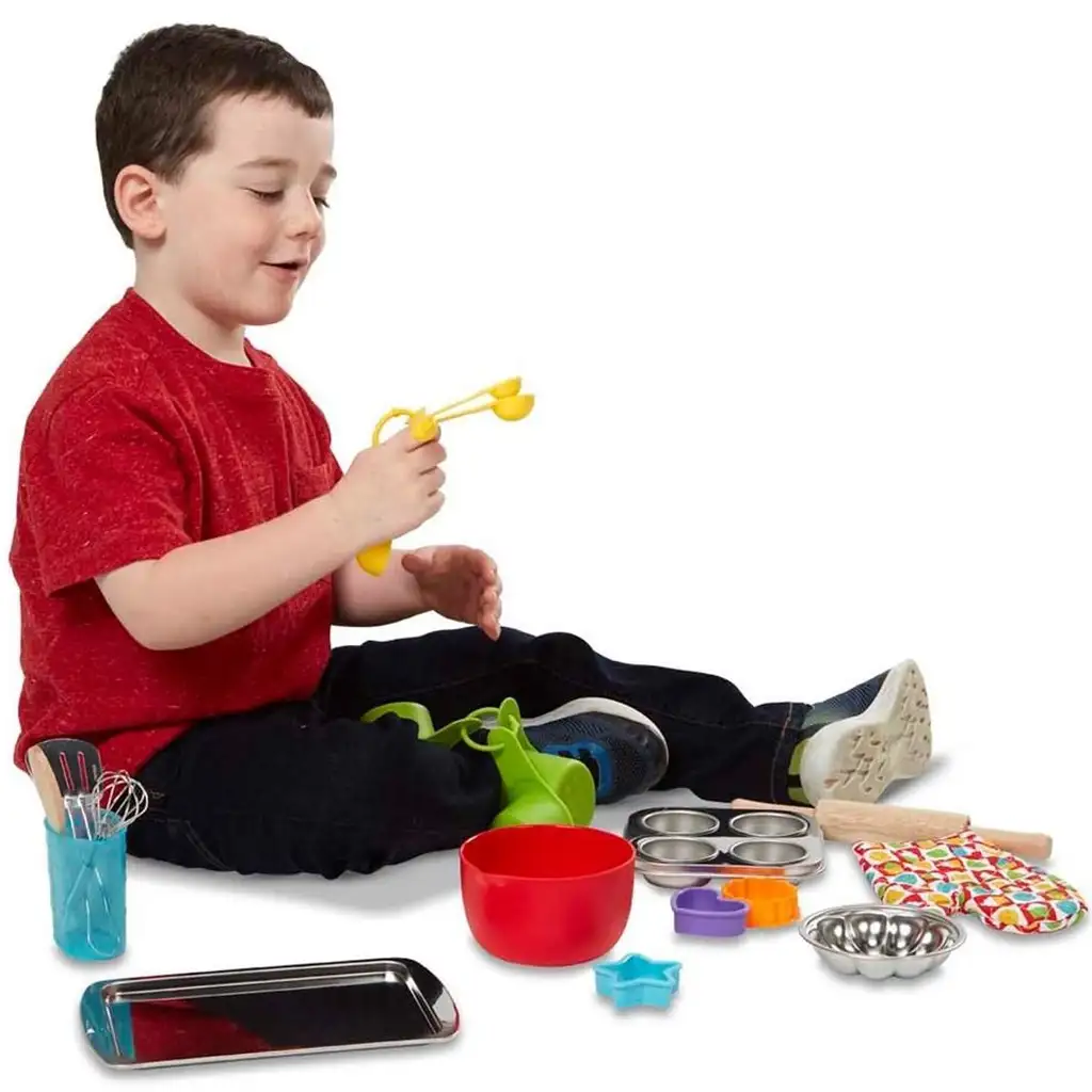 imagen de Hornear-Cocinar: Juego de horno de juguete - Melissa & Doug 3