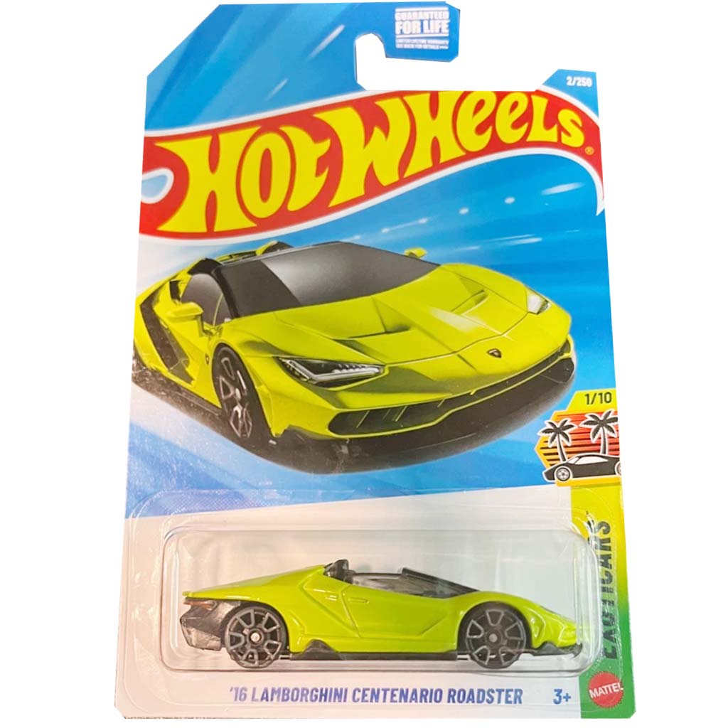 imagen de Hot Wheels: '16 Lamborghini Cenenario Roadster coche pequeño 1/64 – Mattel 1