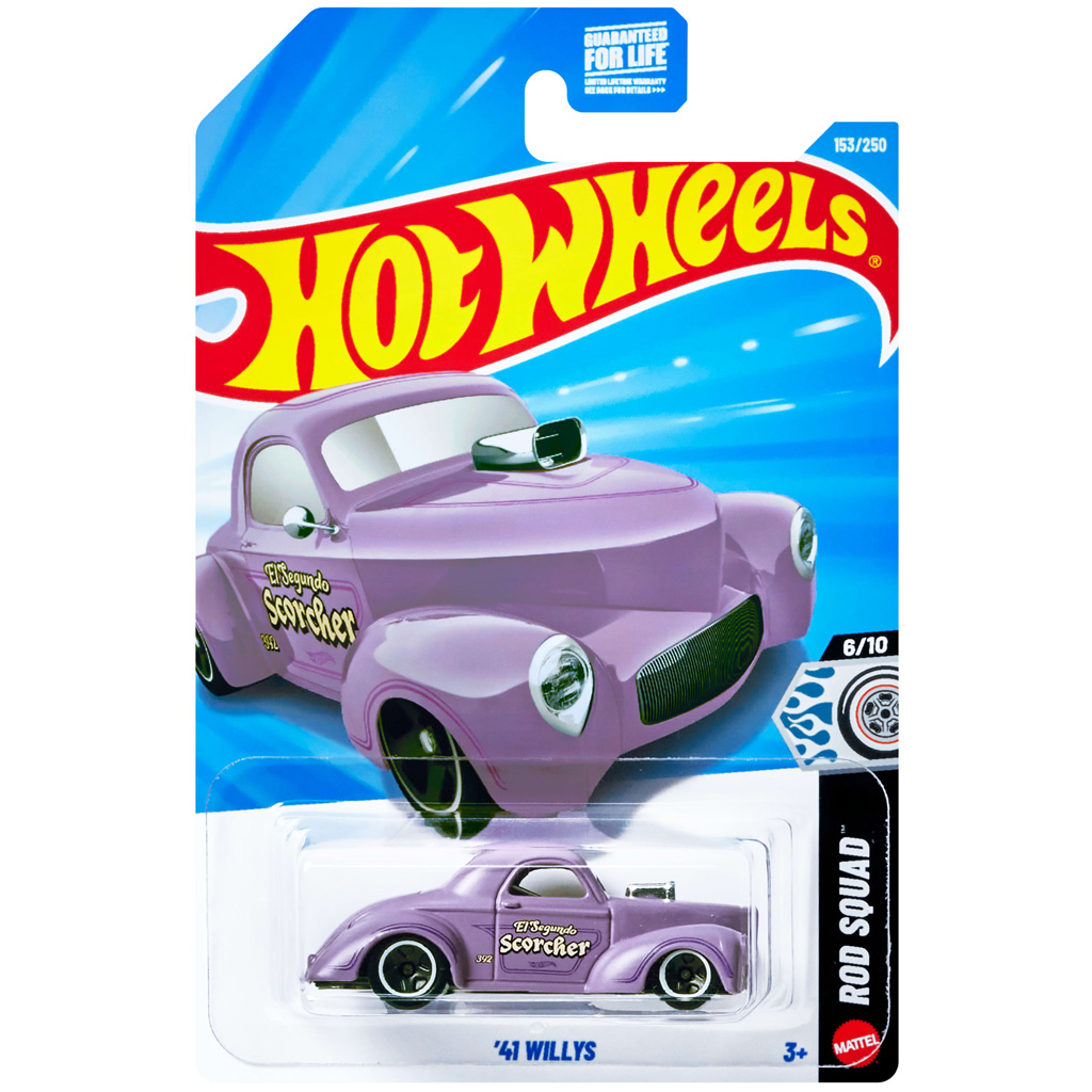 imagen de Hot Wheels: ’41 Willys cochecito 1/64 – Mattel 1