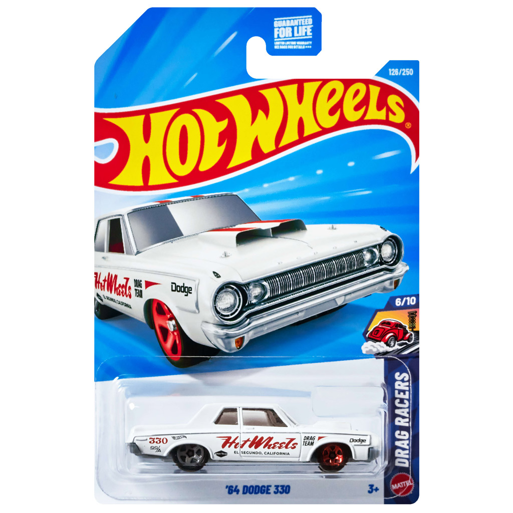 imagen de Hot Wheels: '64 Dodge 330 coche pequeño 1/64 - Mattel 1