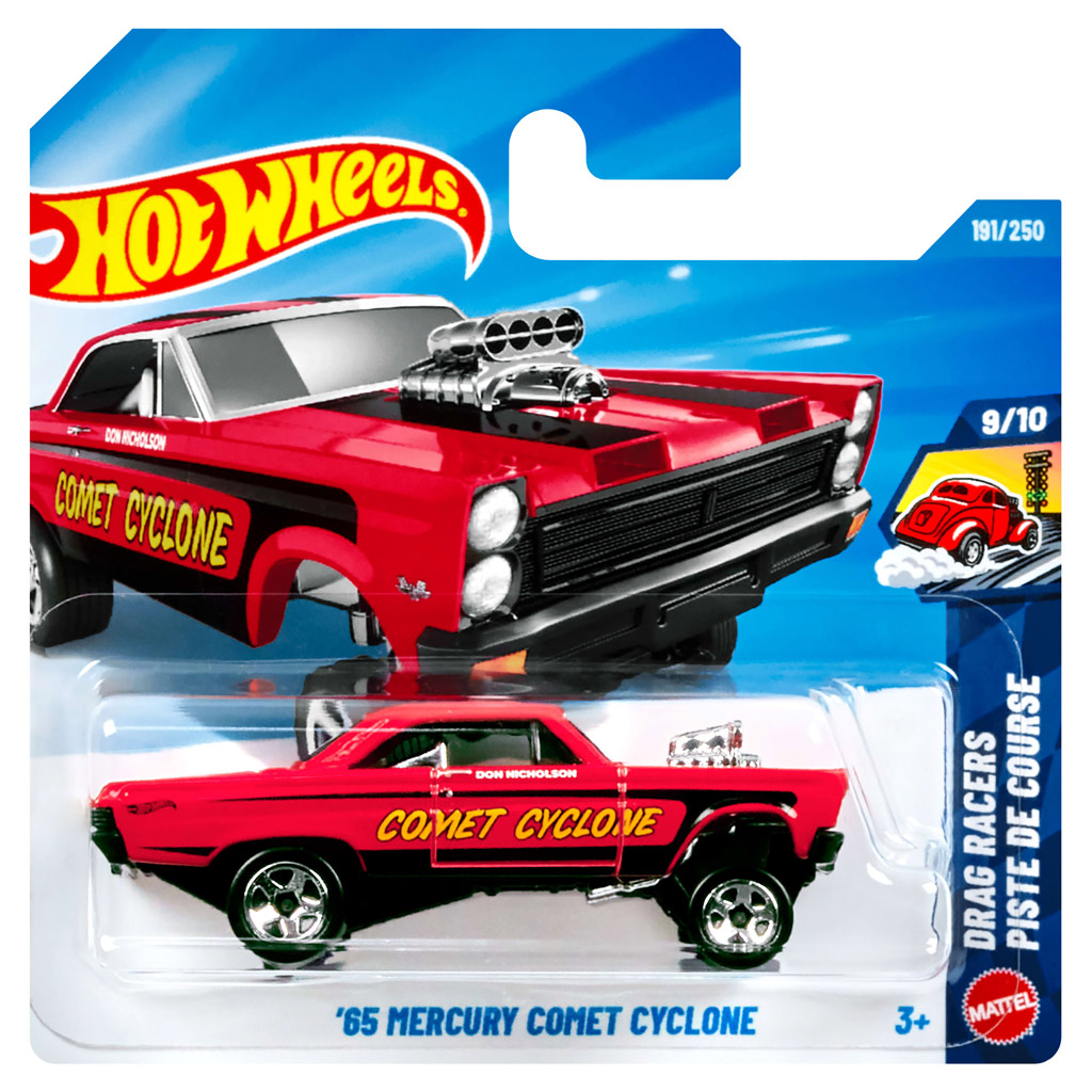 imagen de Hot Wheels: '65 Mercury Comet Cyclone coche en miniatura 1/64 - Mattel 1