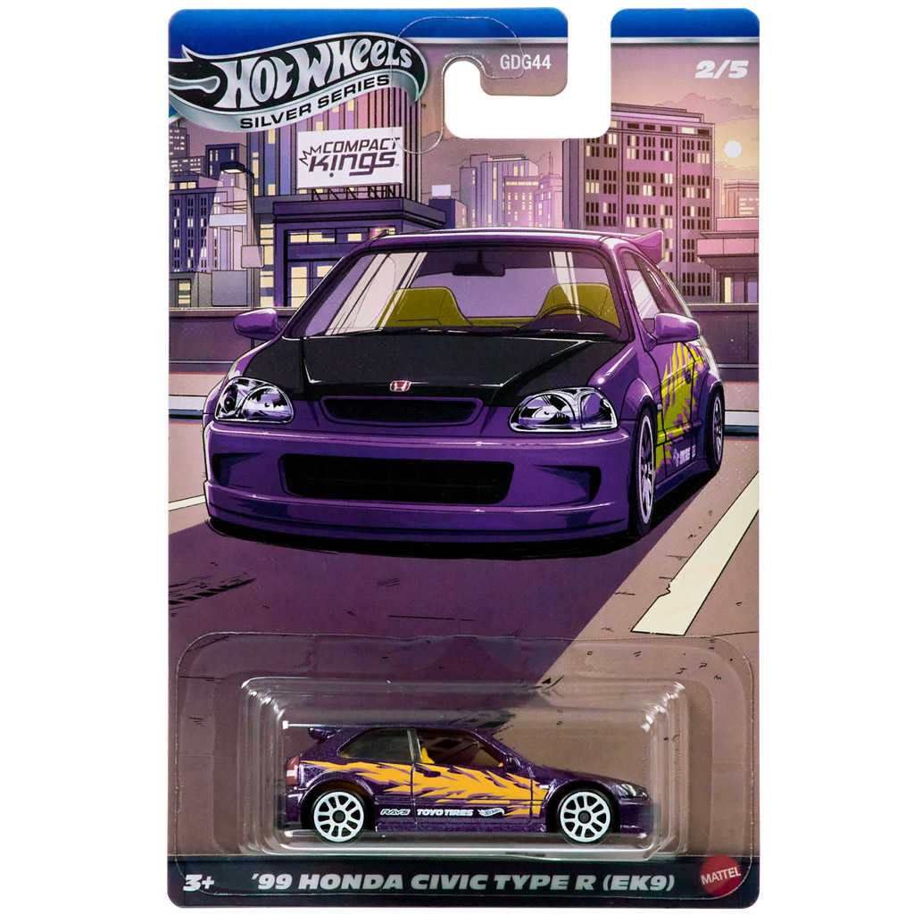imagen de Hot Wheels: ’99 Honda Civic Type R (EK9) coche clásico 1/64 - Mattel 1
