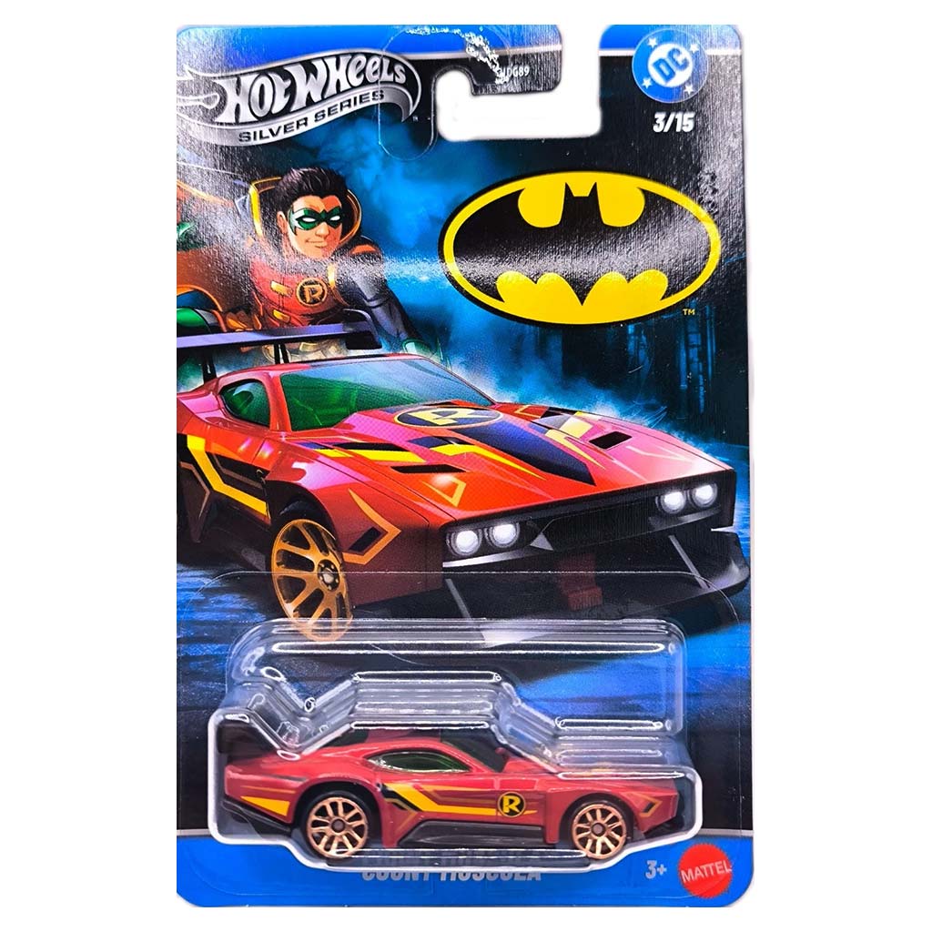 imagen de Hot Wheels Batman: Count Muscula coche en miniatura 1/64 - Mattel 1