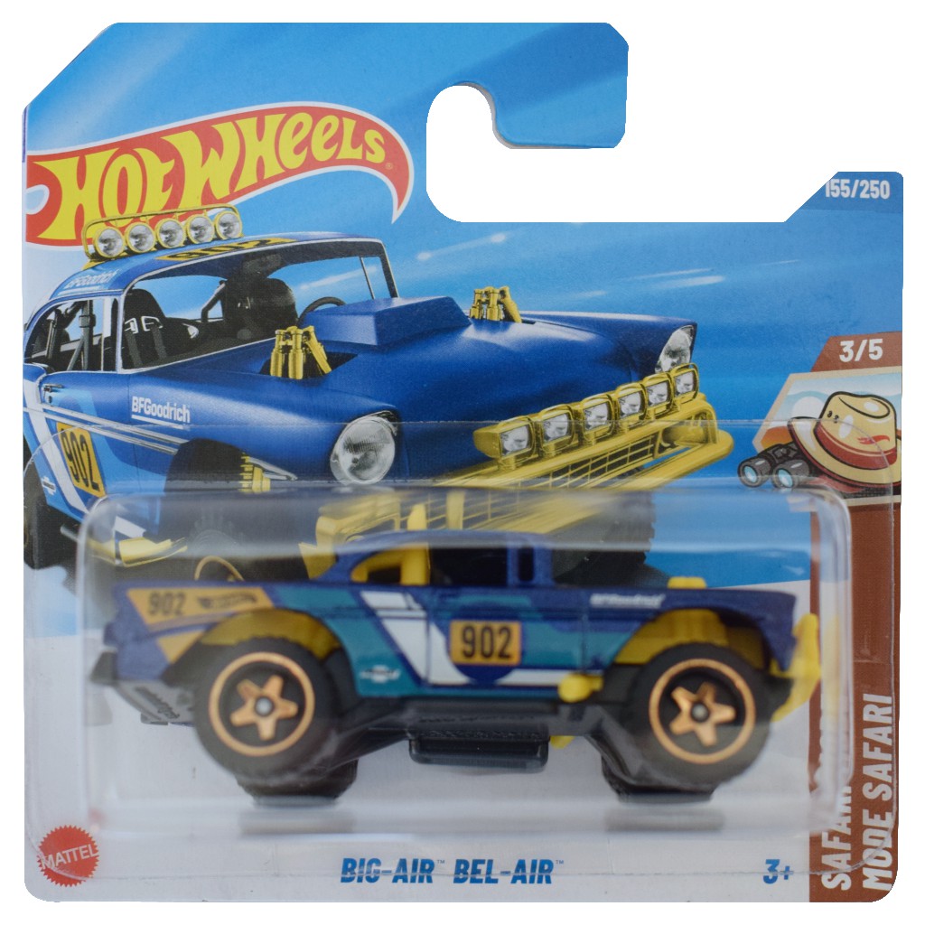 imagen de Hot Wheels: Big-Air Bel-Air coche azul 1/64 - Mattel 1