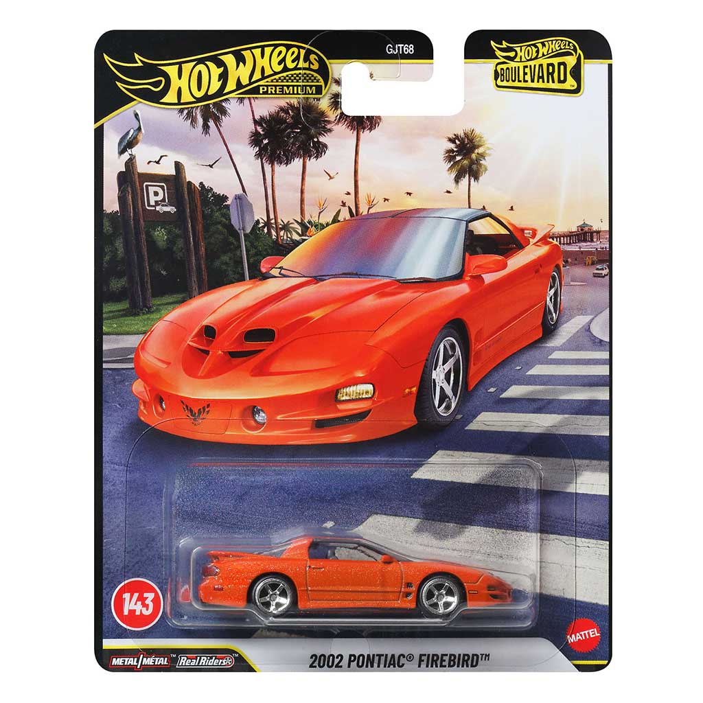 imagen de Hot Wheels Boulevard: 2002 Pontiac Firebird cochecito 1/64 - Mattel 1