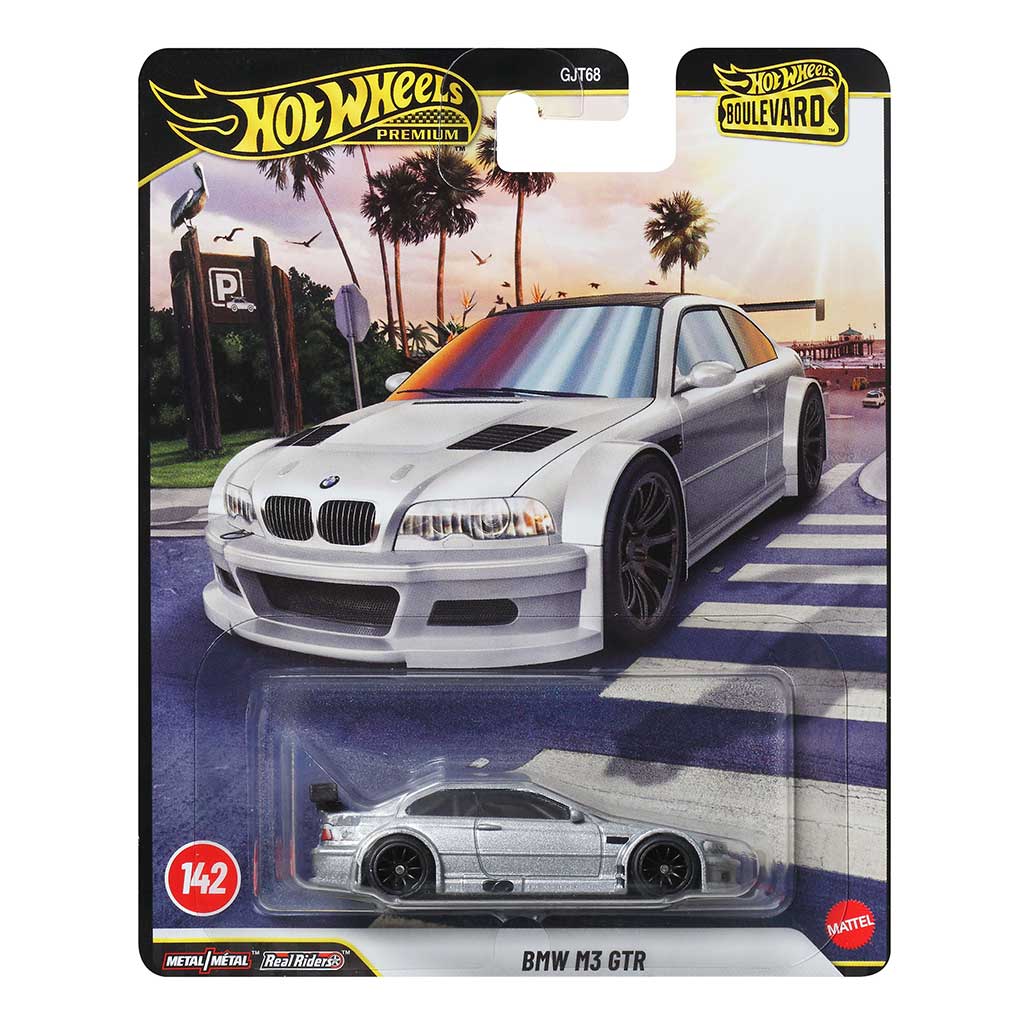 imagen de Hot Wheels Boulevard: BMW M3 GTR coche en miniatura 1/64 - Mattel 1