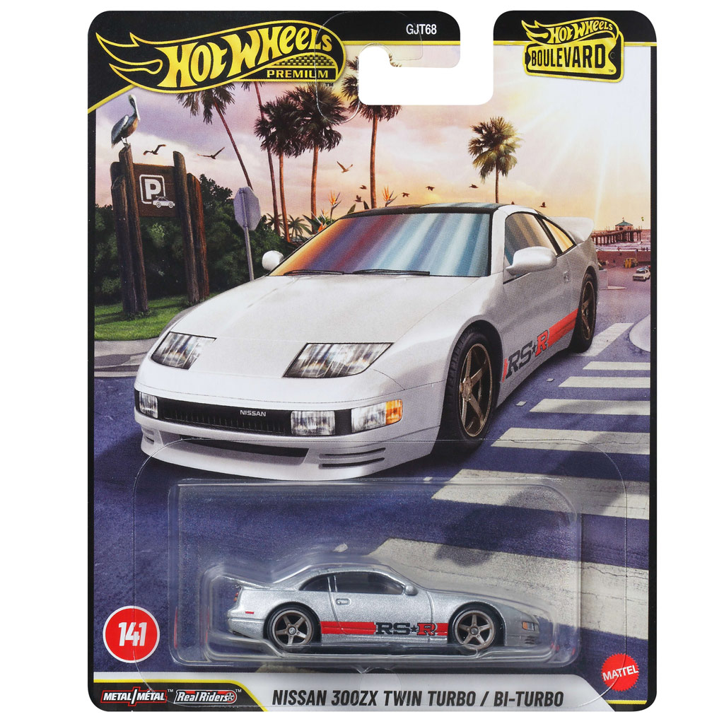 imagen de Hot Wheels Boulevard: Nissan 300ZX Twin Turbo coche en miniatura 1/64 - Mattel 1