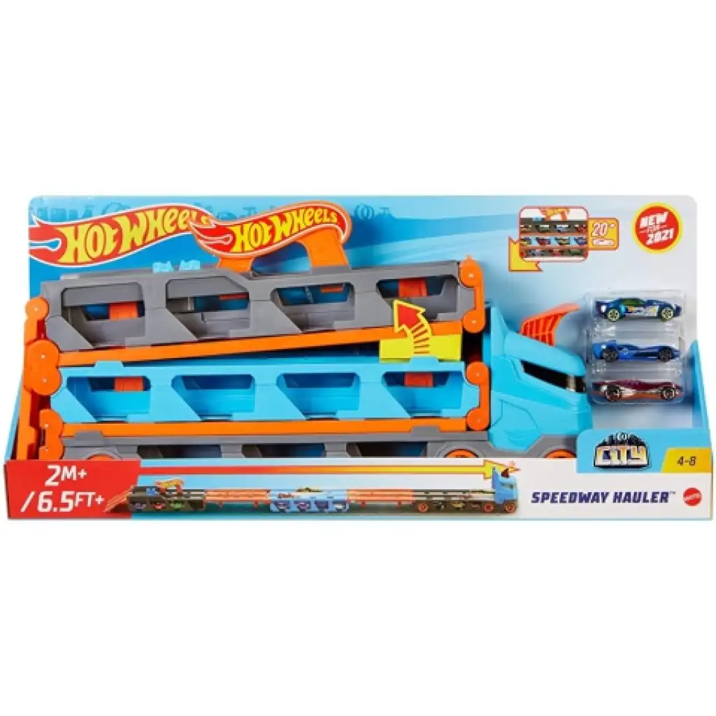 imagen de Hot Wheels: Camión transportador Ultimate 2 en 1 - Mattel 1
