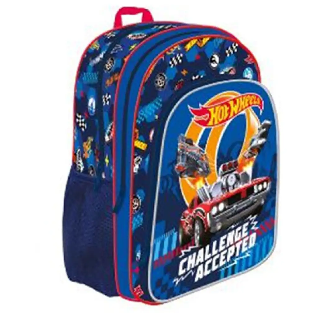 imagen de Hot Wheels: Challenge Accepted mochila escolar, mochila 15" 1