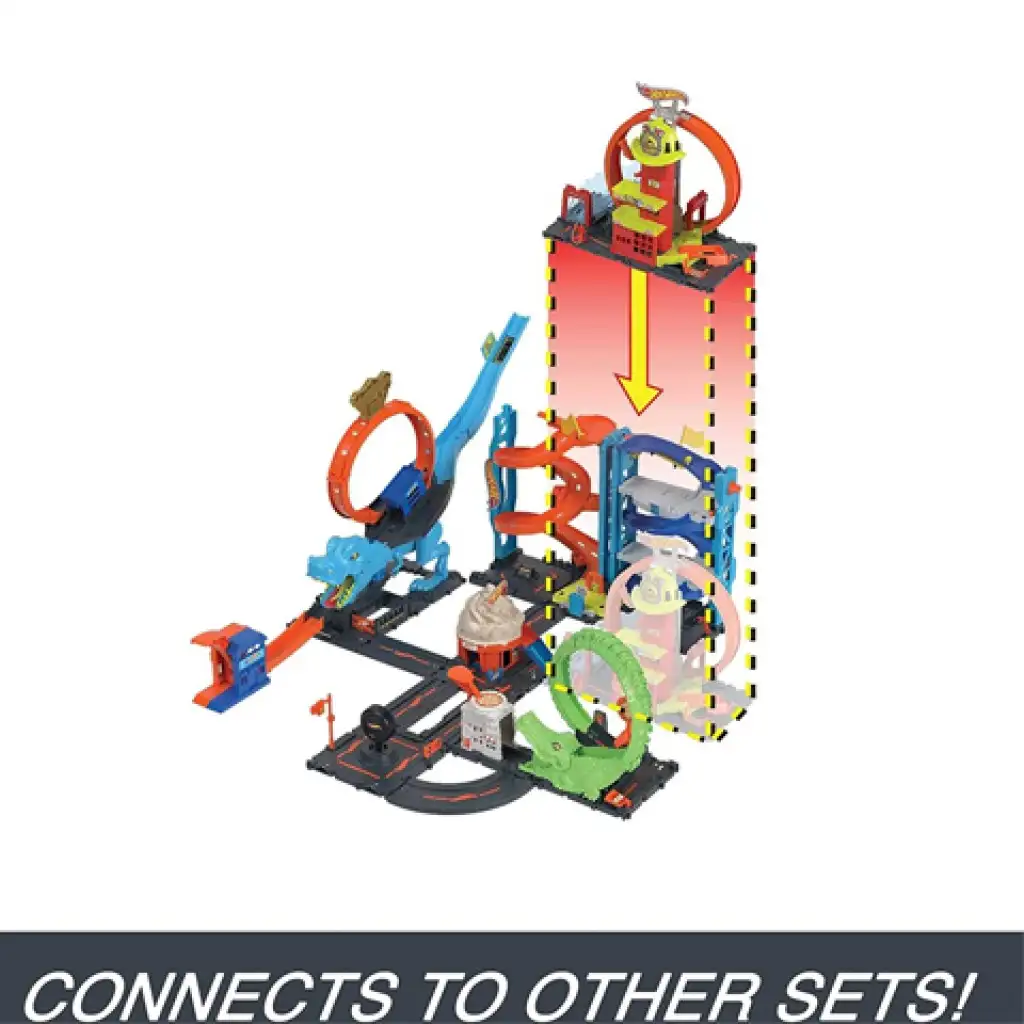 imagen de Hot Wheels City: Estación de Bomberos juego - Mattel 4