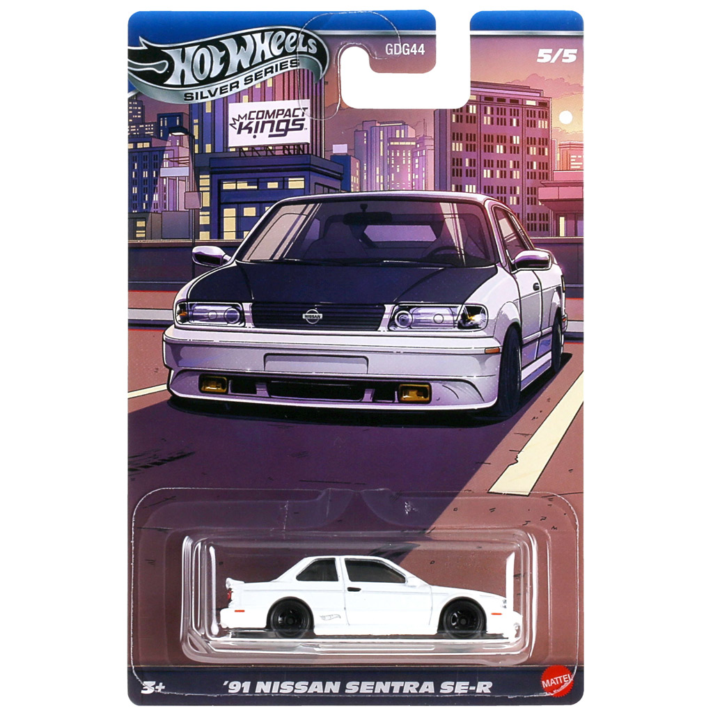 imagen de Hot Wheels: Clásico coche pequeño Nissan Sentra SE-R ’91 1/64 - Mattel 1