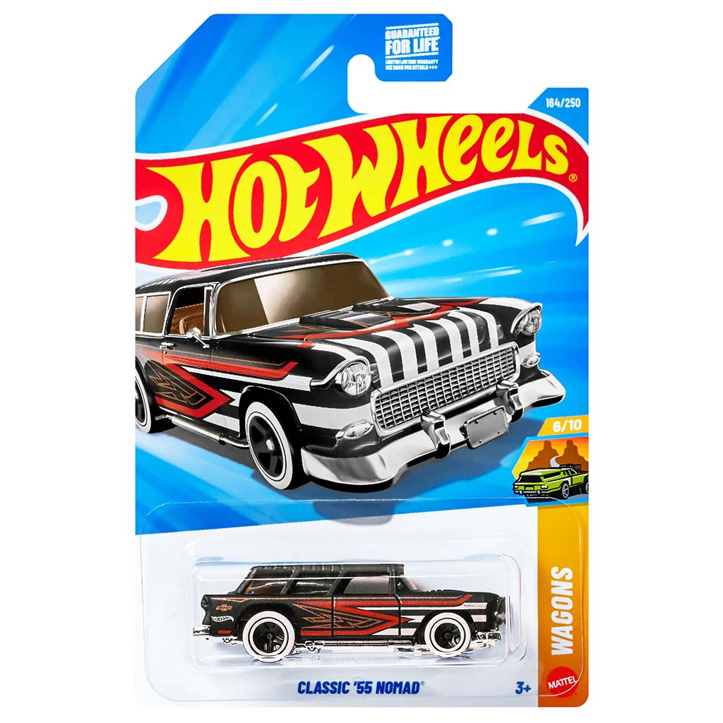 imagen de Hot Wheels: Classic '55 Nomad coche pequeño 1/64 - Mattel 1