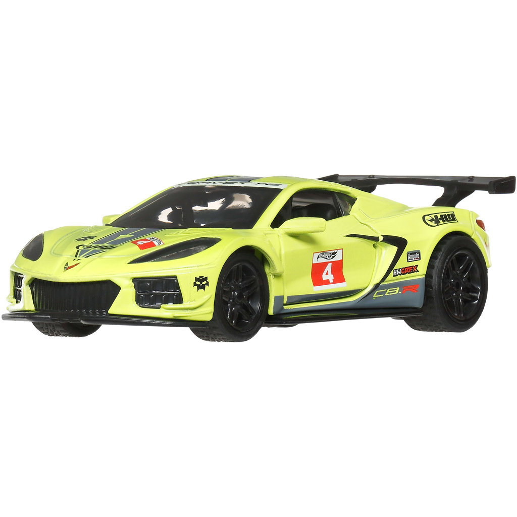 imagen de Hot Wheels: Coche de juguete de fricción Corvette C8.R 1/43 - Mattel 2