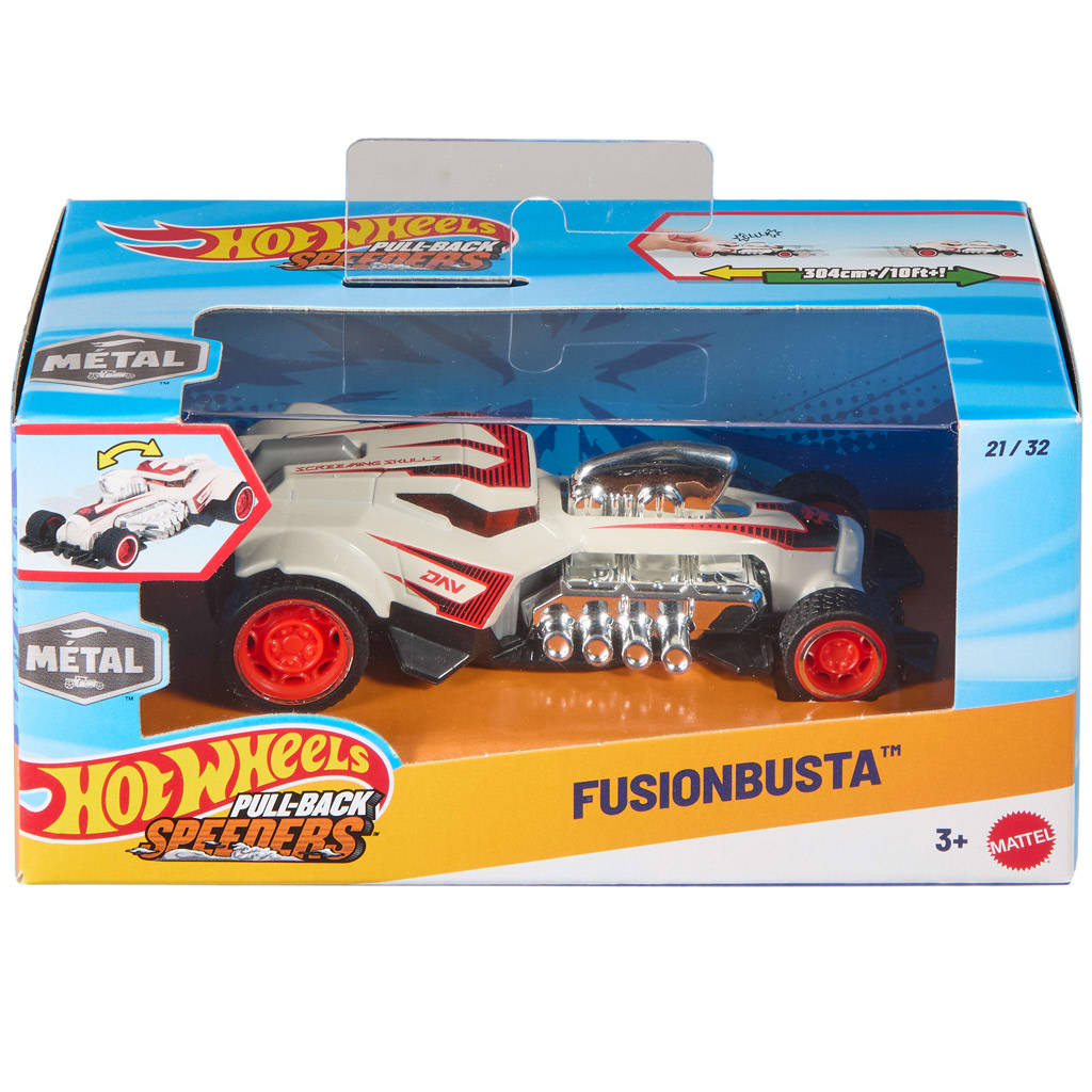 imagen de Hot Wheels: Coche pequeño de fricción Fusionbusta 1/43 - Mattel 1