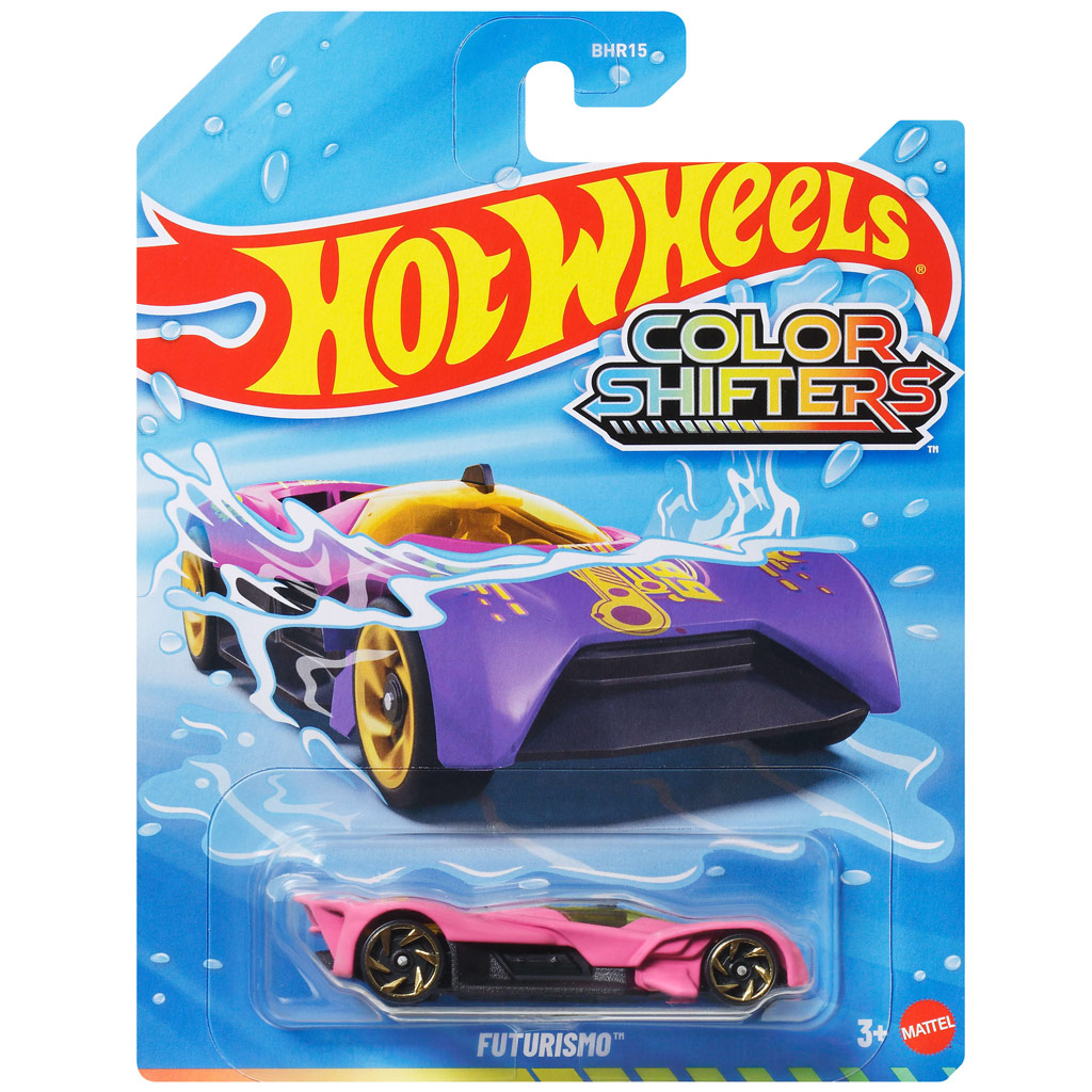 imagen de Hot Wheels: Coche pequeño futurista que cambia de color 1/64 - Mattel 1