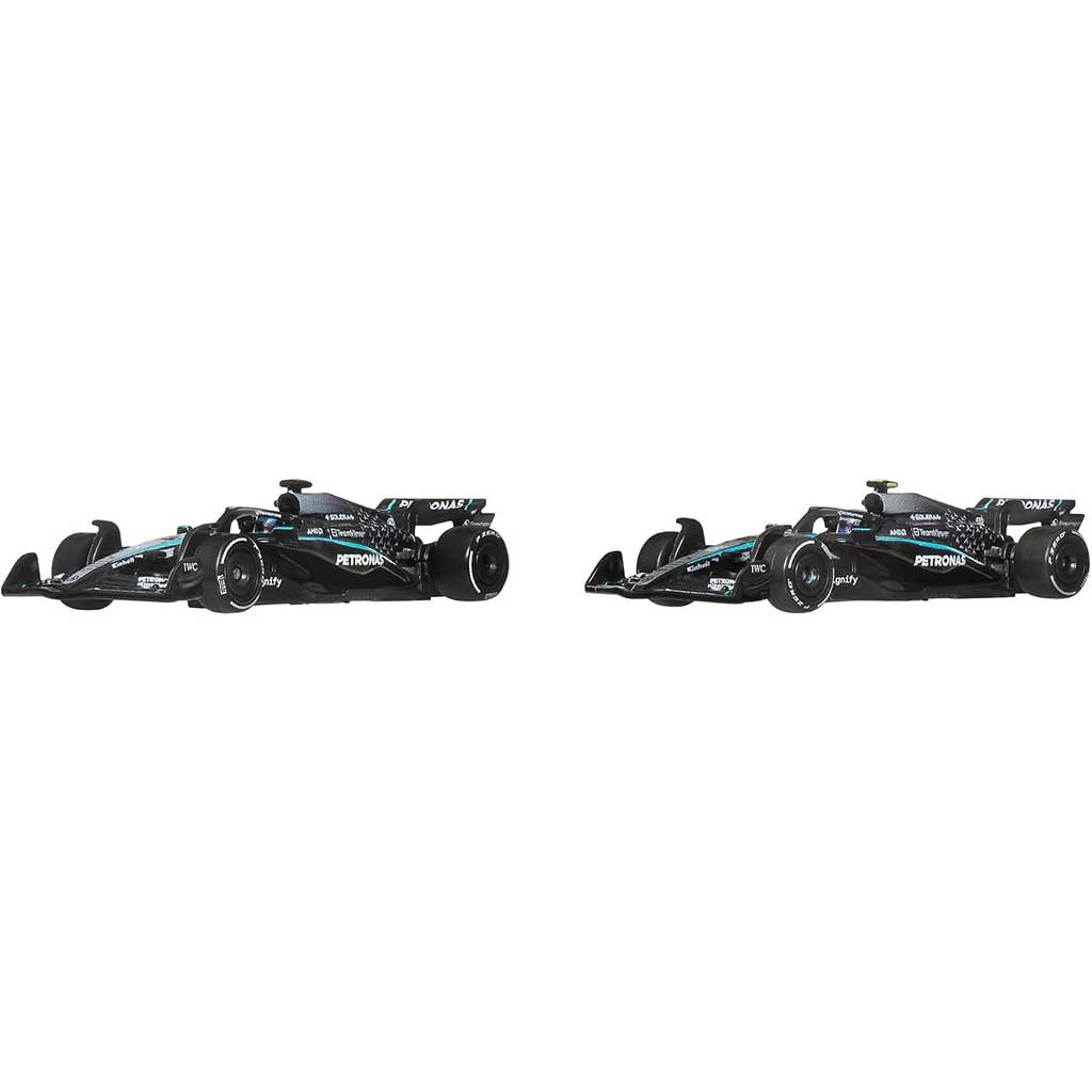imagen de Hot Wheels F1 Coche Pequeño Paquete 2 - Mercedes: Antonelli + Russell - Mattel 2
