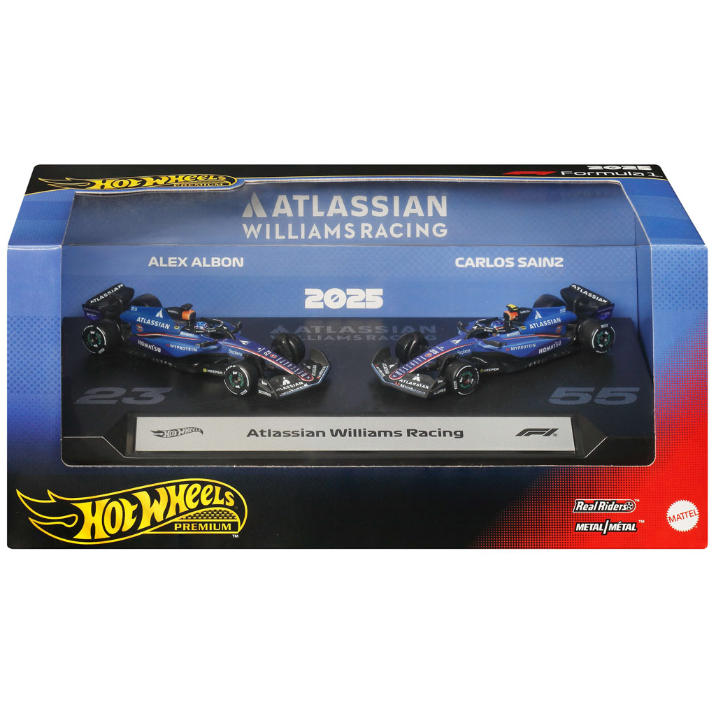 imagen de Hot Wheels F1 Coche Pequeño Paquete 2 - Williams:sainz + Albon - Mattel 1
